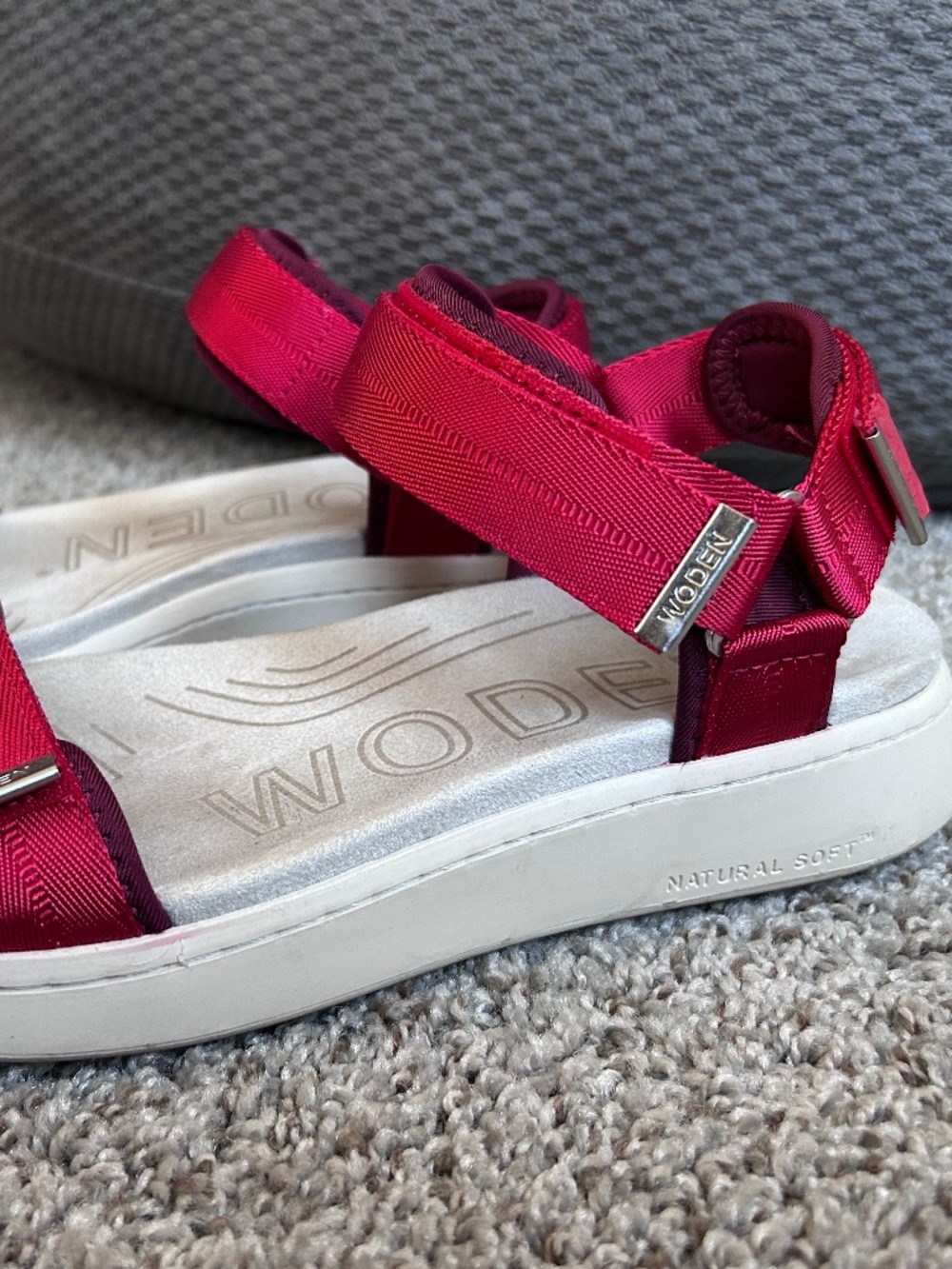 WODEN LINE - FIRE RED SANDALS - Picture 5 of 8